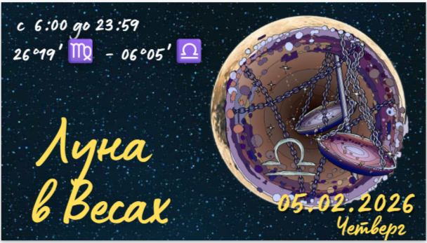 луна в Весах