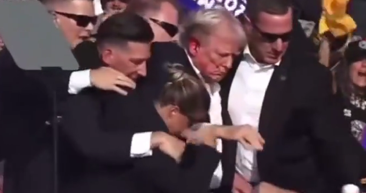    Фото: скриншот из трансляции предвыборного митинга Дональда Трампа