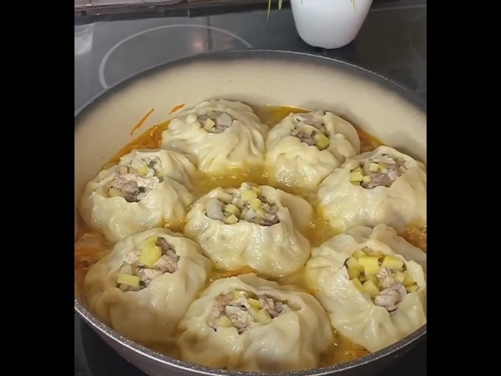 Курник» на сковороде, который получается сочнее оригинала