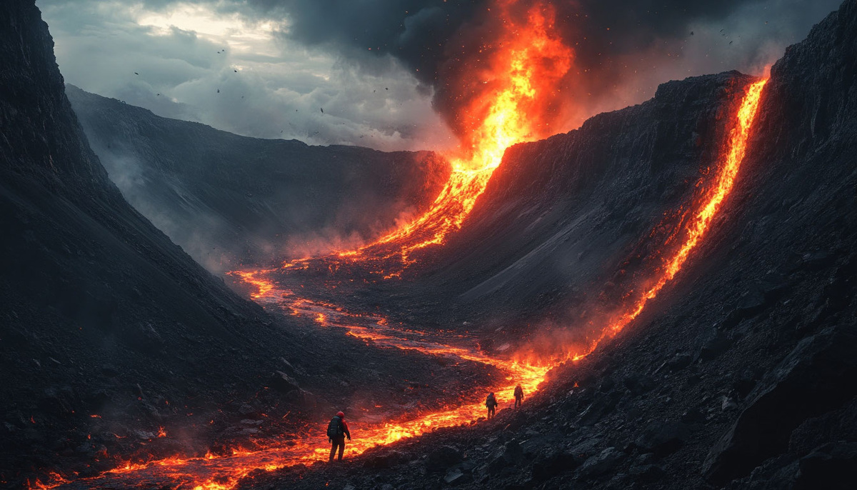 Как вулканологи спускаются в жерло действующего вулкана: правда о «покорении огня»