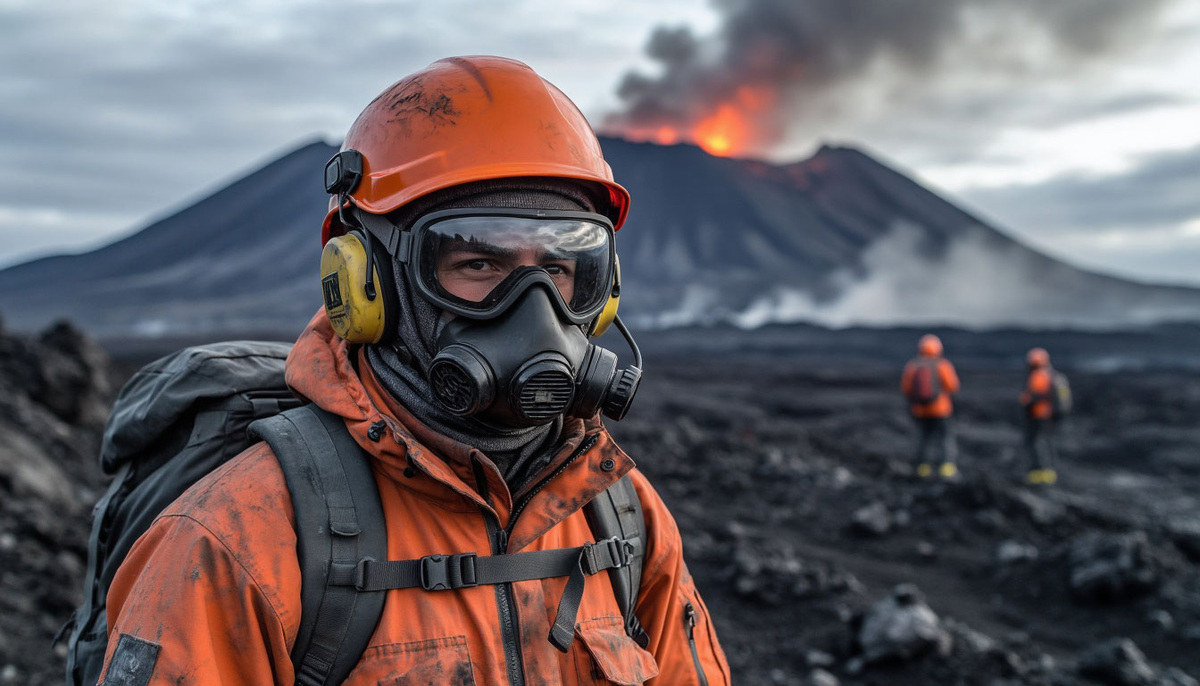 Костюм вулканолога