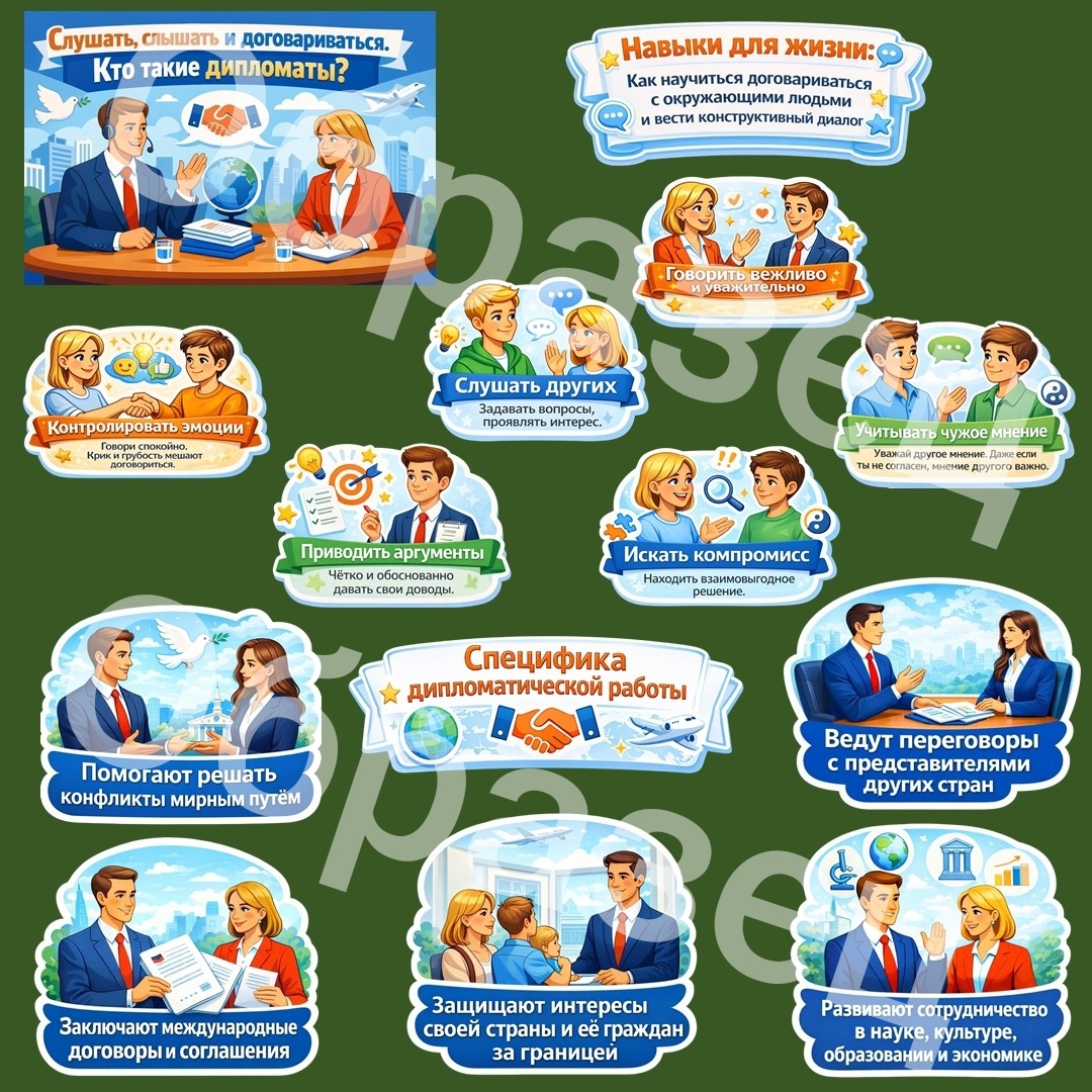 «Слушать, слышать и договариваться. Кто такие дипломаты?».