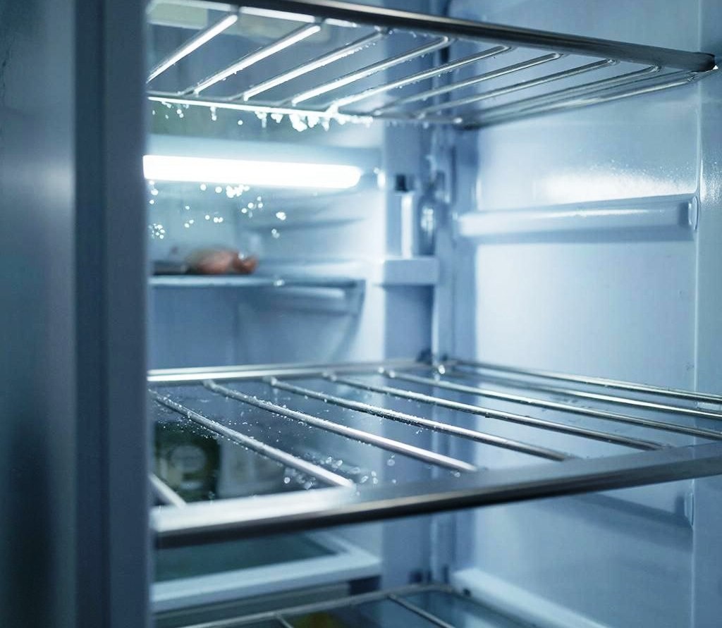 Вот так ИИ увидел мой пустой холодильник из прошлого. Как удобно стало с обложками... что захотел, то тебе и нарисовали