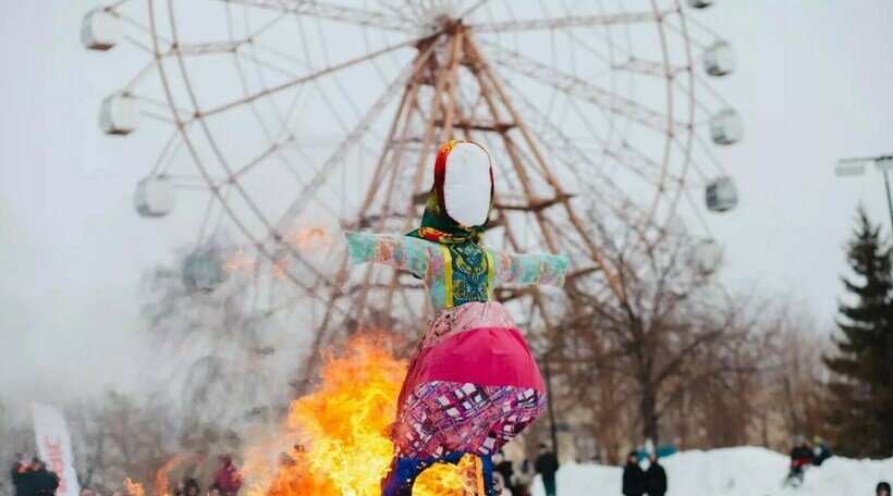 Масленица в Новосибирске