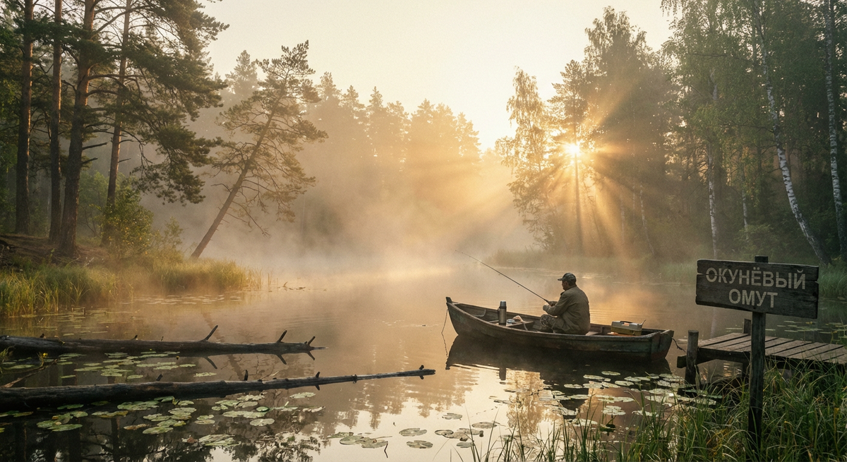 Рыбалка по-простецки 