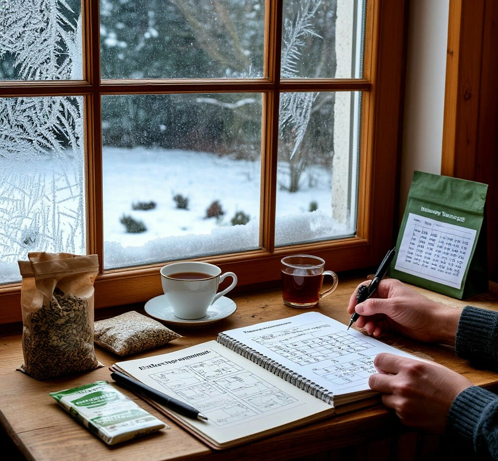 План работ в саду и огороде в феврале