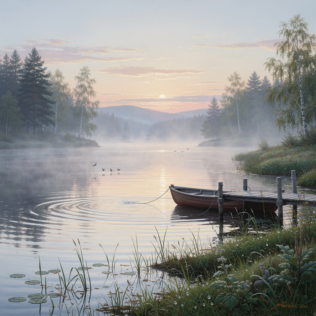 Рыбалка по-простецки 