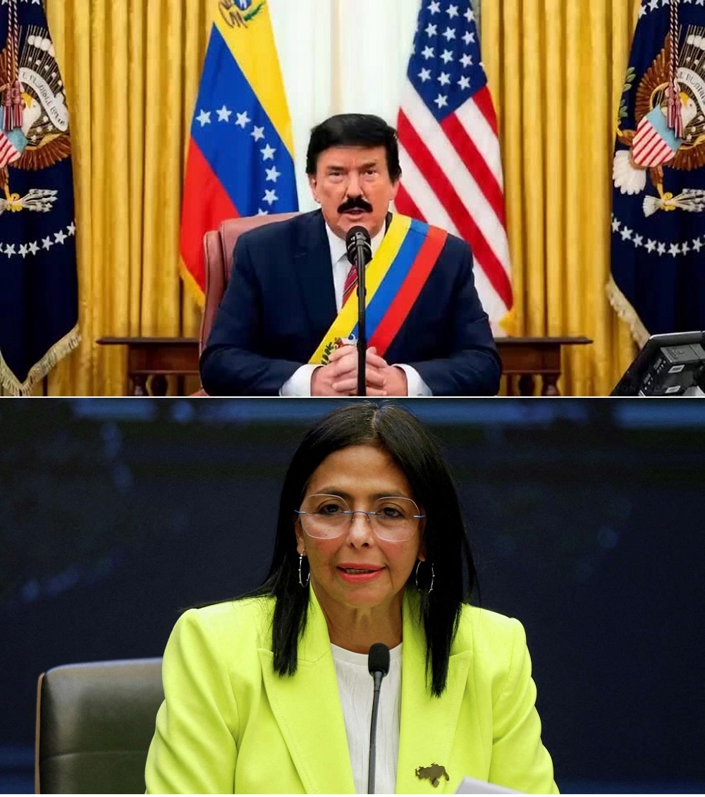 На данный момент исполняющим обязанности президента Венесуэлы с 5 января 2026 года является Дельси Родригес (естественно "подчиняясь" Дональду Трампу))).