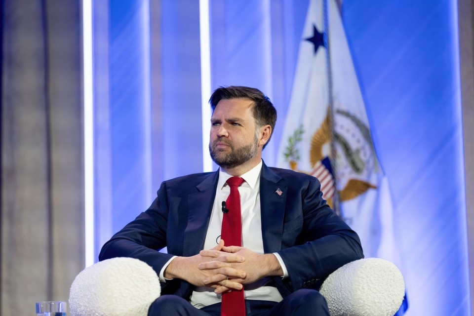    Вице-президент США Джей Ди Вэнс GLOBAL LOOK PRESS