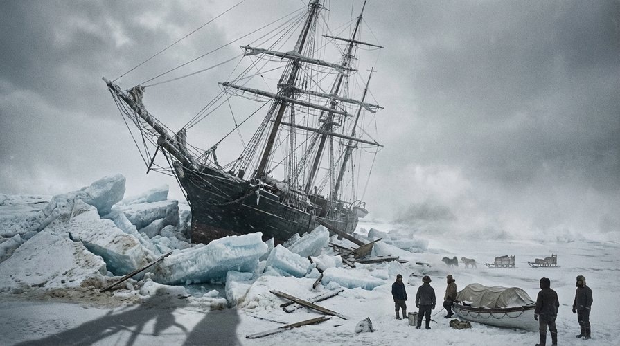 Корабль раздавило льдом. 28 человек, сотни миль океана, еды на дни. Через 2 года выжили ВСЕ