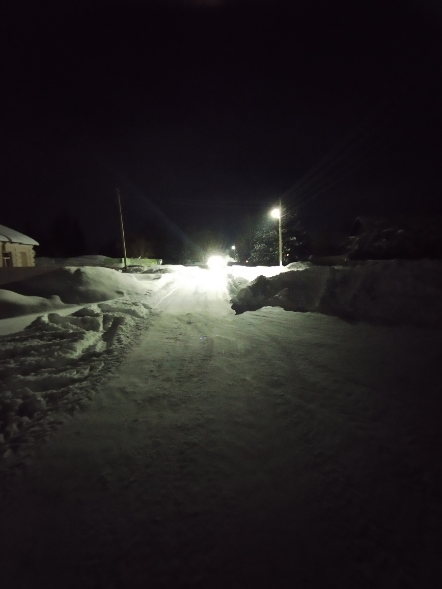 Зимняя ночь. 