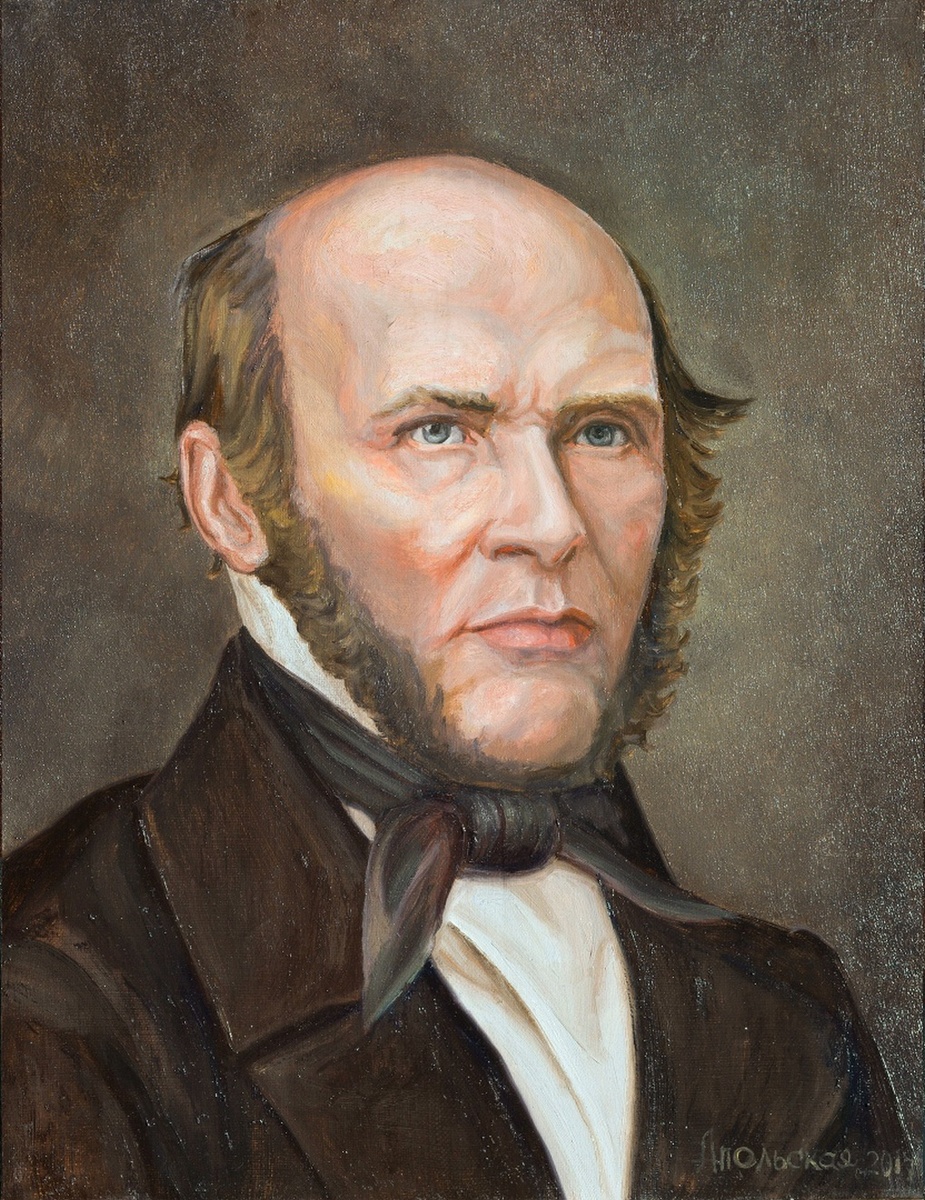 Н.И. Пирогов (портрет Ю. Апольской). © Соцсети