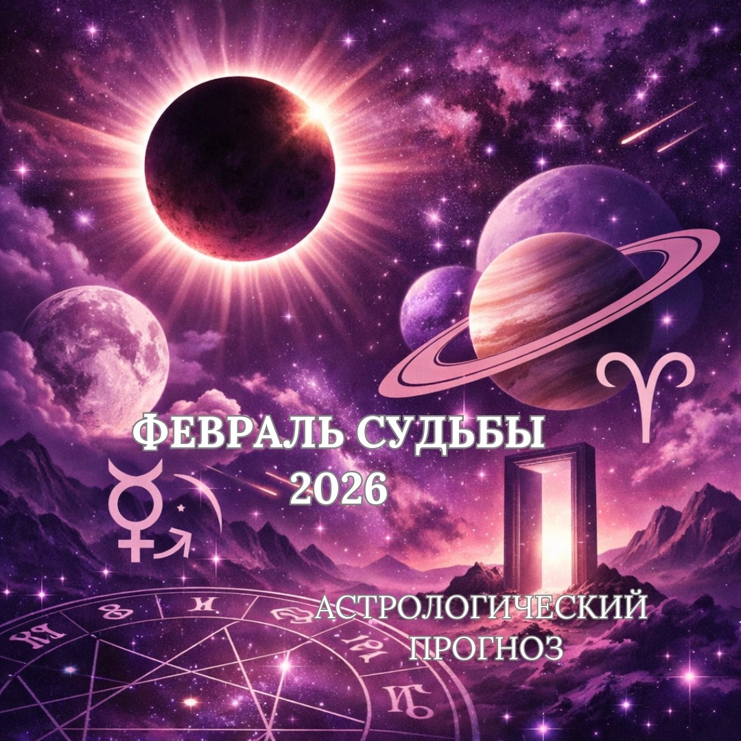 АСТРОПРОГНОЗ ФЕВРАЛЯ 2026. Астролог Екатерина Юдина 
