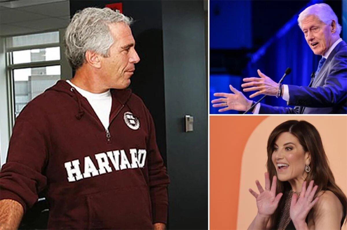    Джеффри Эпштейн, Билл Клинтон и Моника Левински.