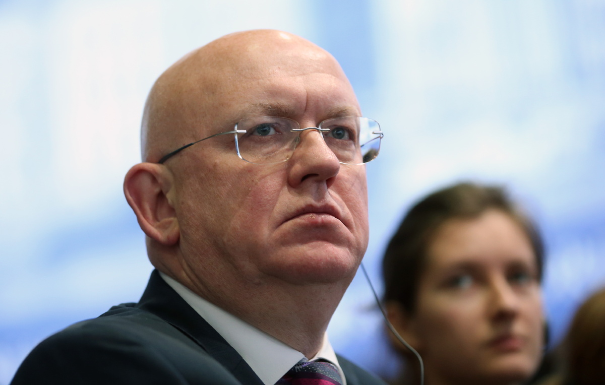    Постоянный представитель России при ООН Василий Небензя  Валерий Шарифулин/ТАСС