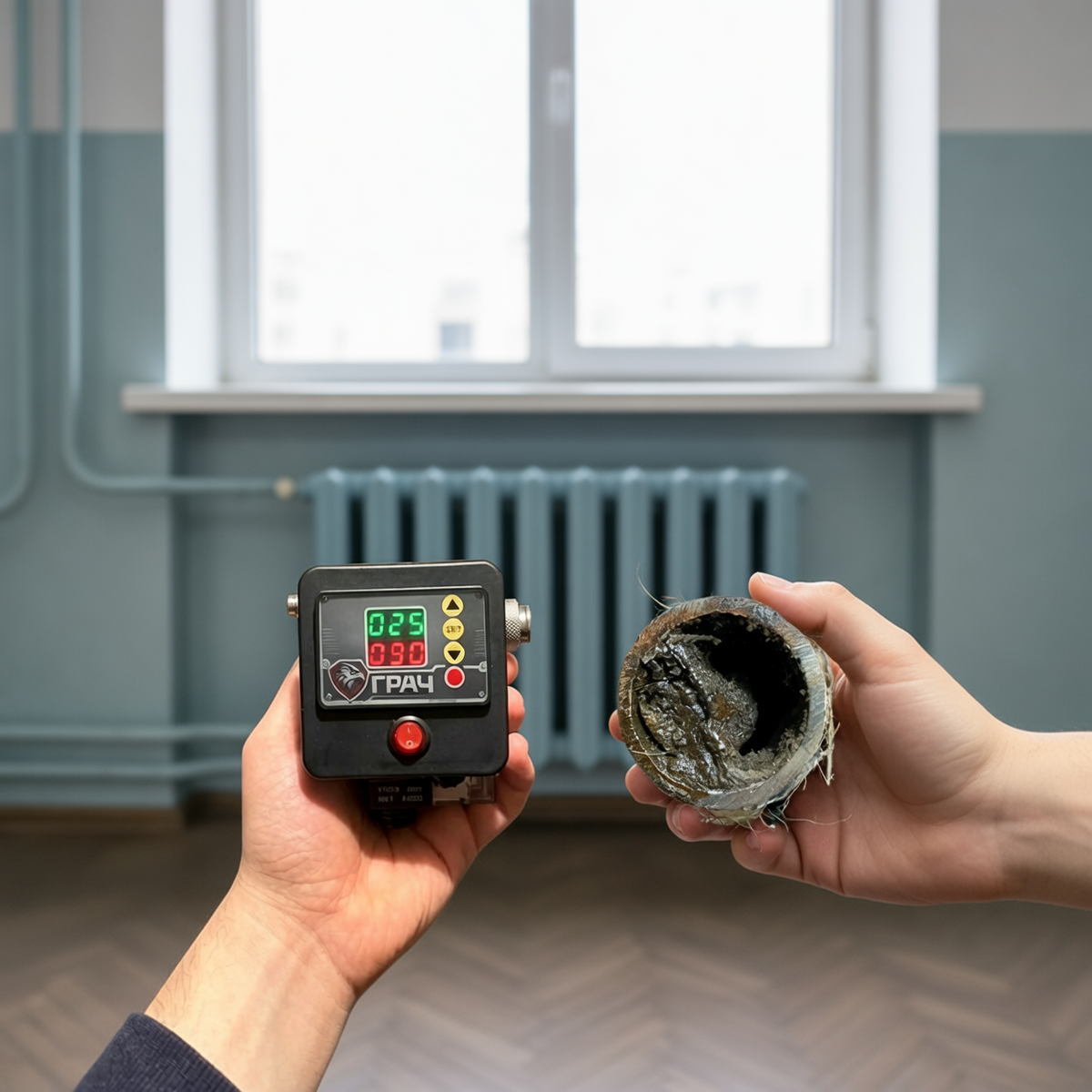 Вот такие "заросли" встречаются в трубах и радиаторах систем отопления!