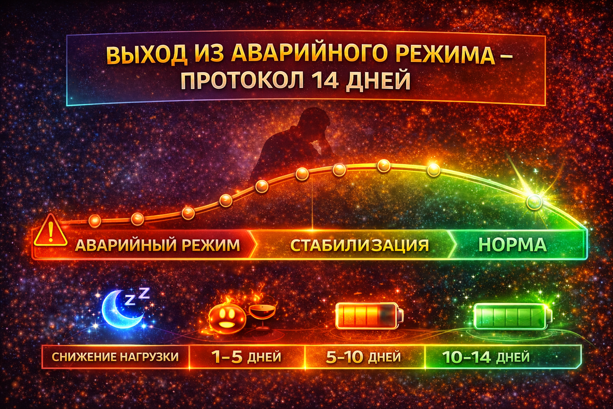 Выход из аварийного режима