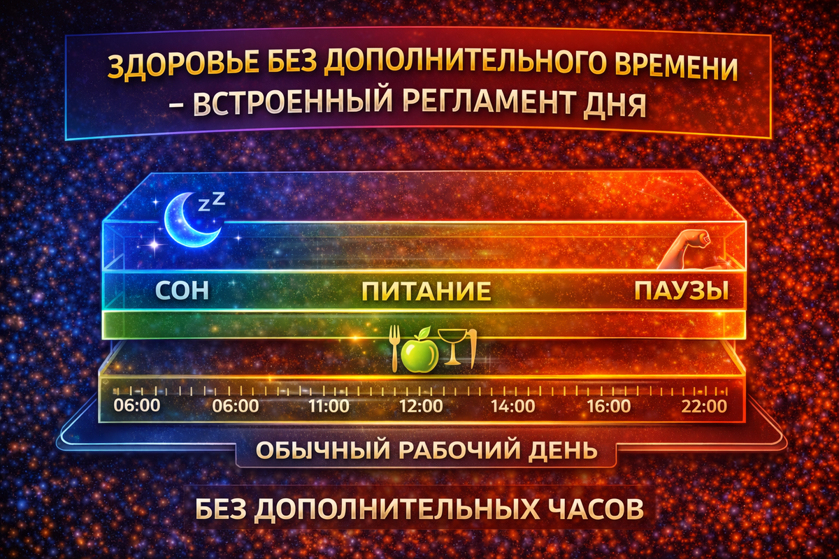 Здоровье и распорядок дня