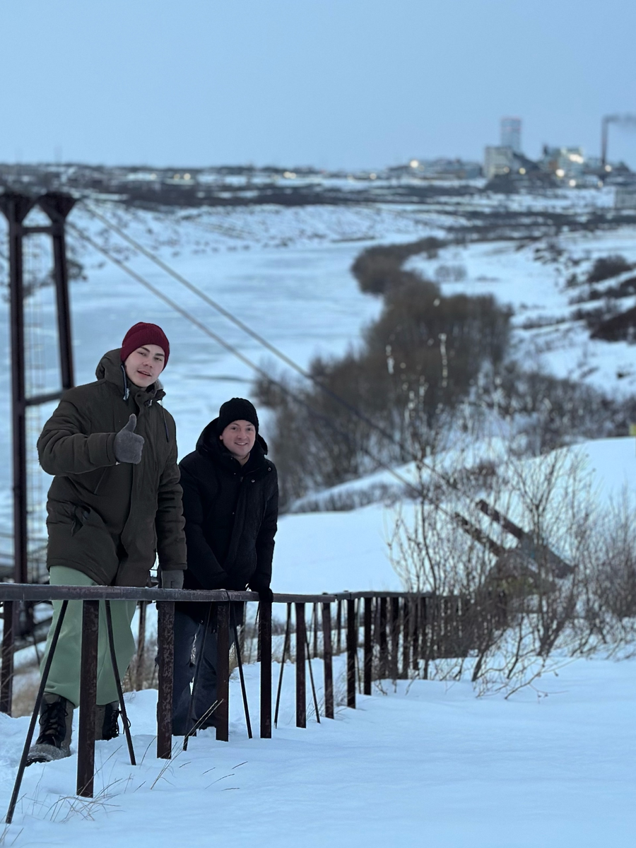 Генрих и Арсений в Воркуте