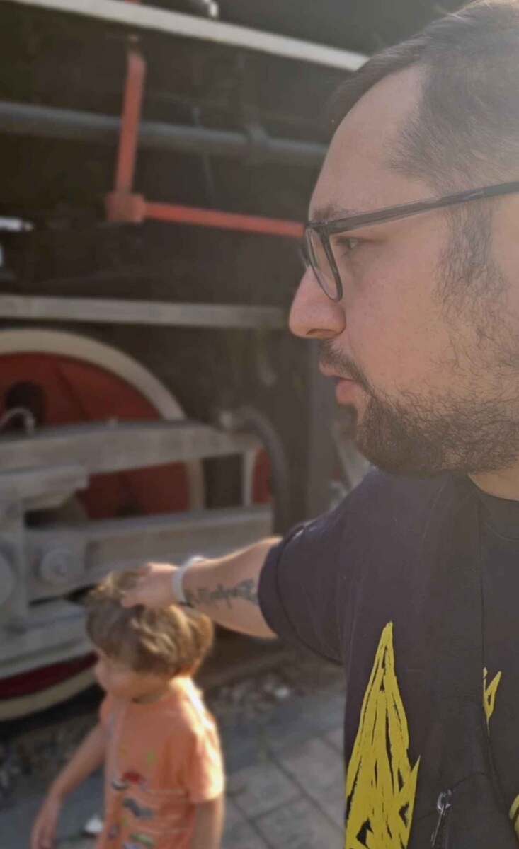 С сыном изучаем паравоз серии JS