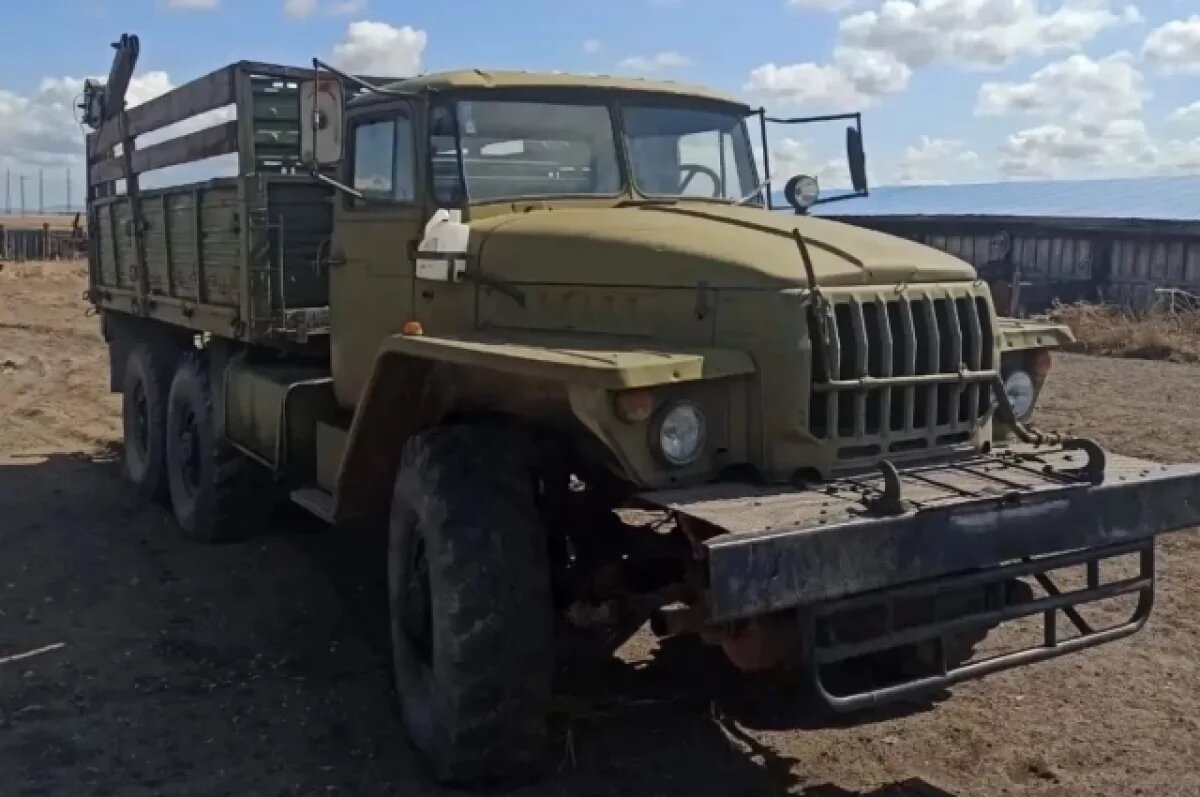    Пьяный забайкалец угнал грузовик для поездки в Агинское