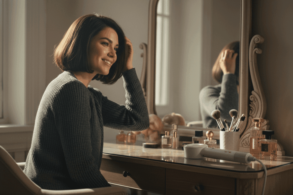    Как уложить каре: 3 стильных образа с одним мультистайлером для волшебного объема TELZEN