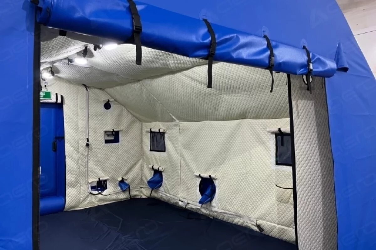    Новое мобильное укрытие от цунами протестировали на Сахалине