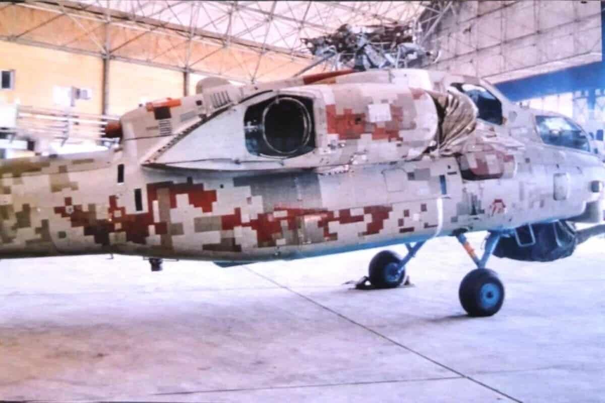    Вертолет Ми-28Н, который, возможно, сфотографировали на территории Ирана / © The War Zone / Х