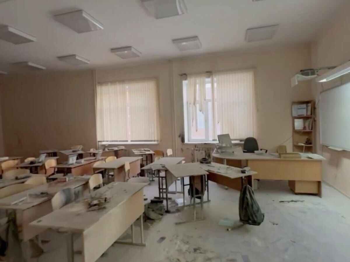    Школа в Красноярске, где ученица устроила поджог | © Прокуратура Красноярского края/Telegram