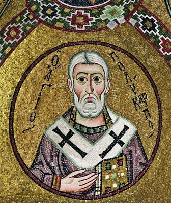 Священномученик Поликарп Смирнский. 11 в. 
