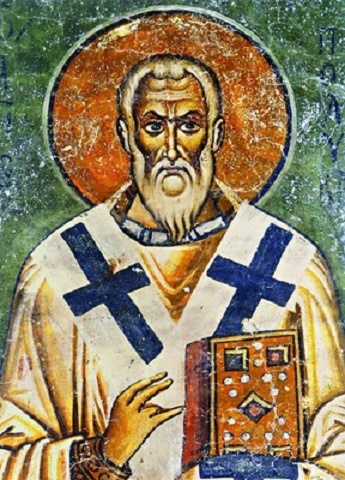 Священномученик Поликарп Смирнский. 11 в. 