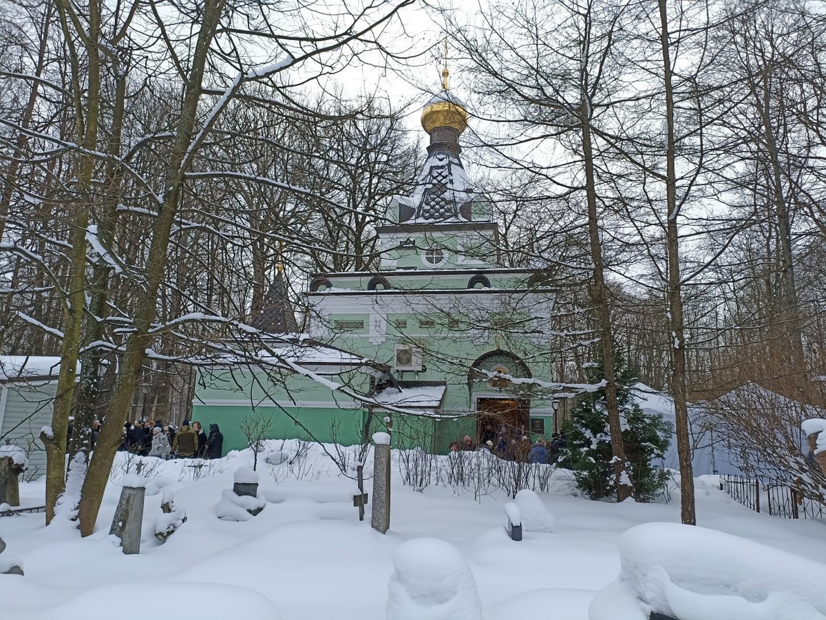 Блаженная была погребена на Смоленском кладбище Петербурга.  Фото: Фото: ФедералПресс / Татьяна Буторина