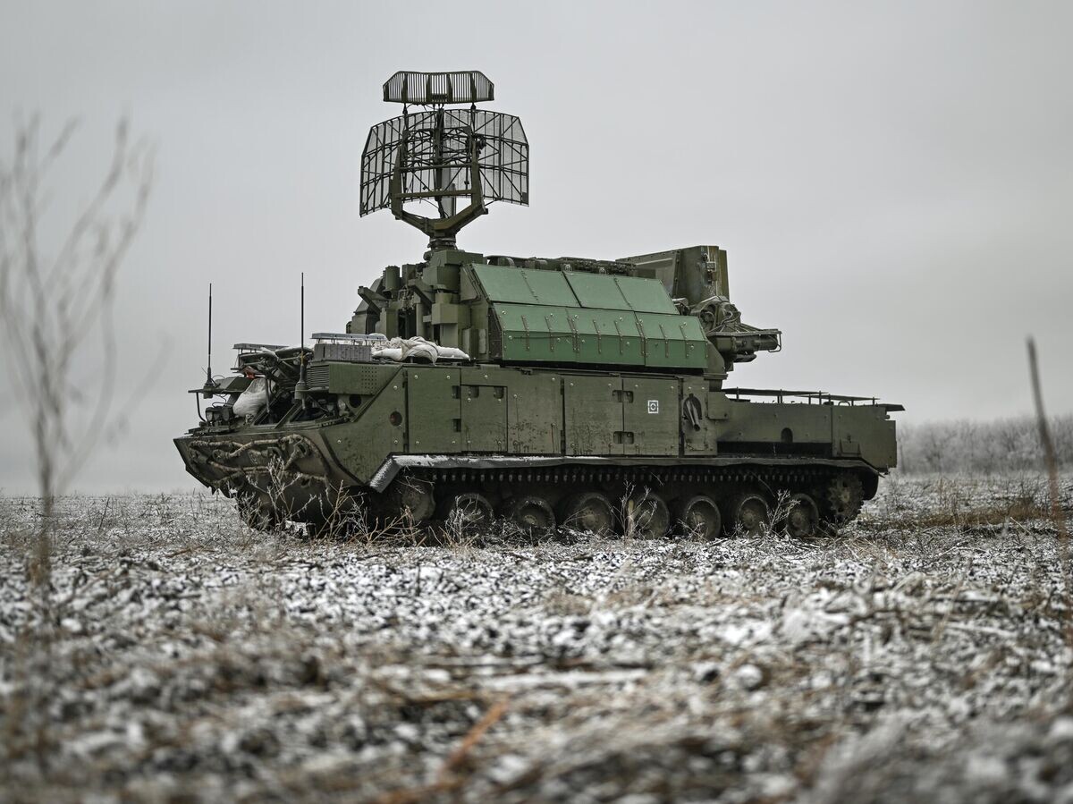    Боевое дежурство ЗРК "Тор-М1" в зоне СВО | © РИА Новости / Станислав Красильников