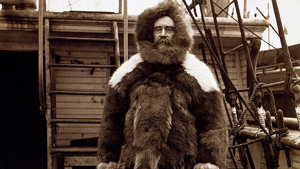 Американский полярный исследователь Роберт Пири