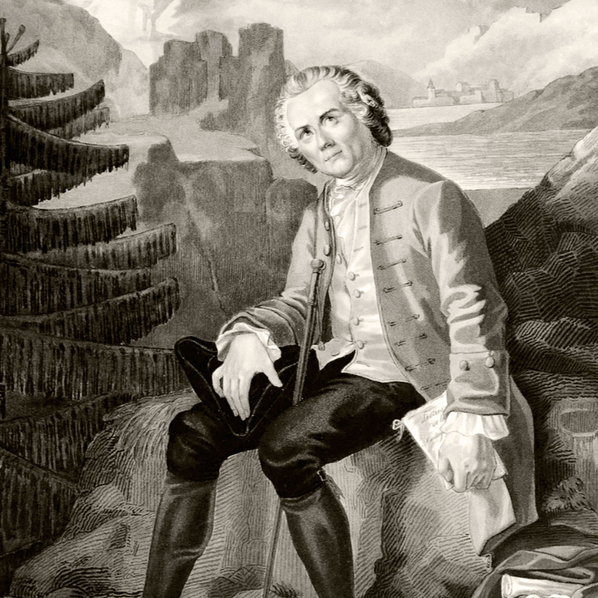 Человек в парике и чулках, автор опер и ботанических справочников, ненавидел прогресс задолго до того, как это стало популярным