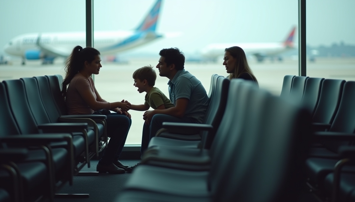 Дети часто страдают фобией перелетов. С этим важно обратиться к психотерапевту или психологу по фобиям. 