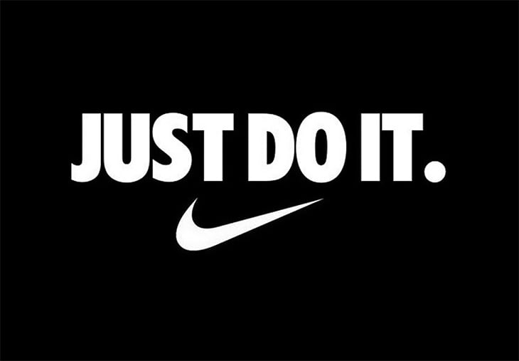 «Just do it»- стало символом эпохи действия.
