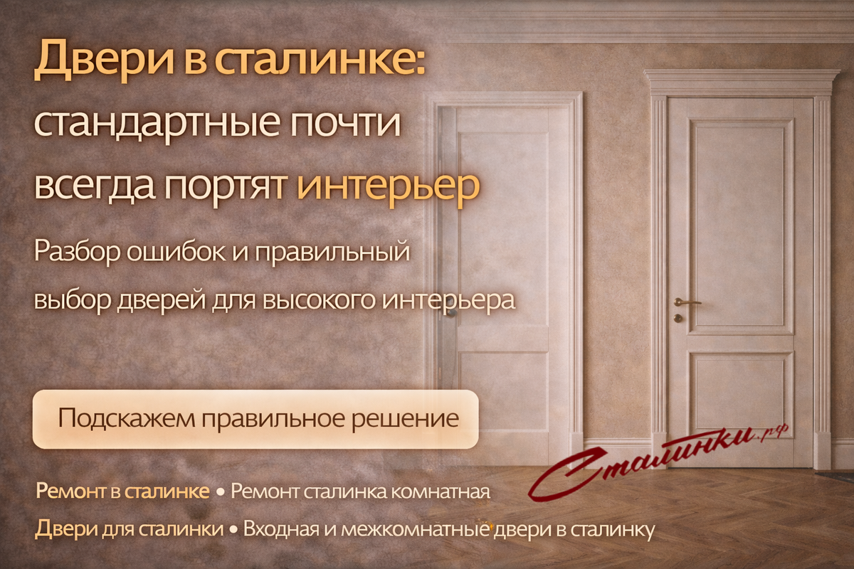 Двери в сталинке - Сталинки.рф