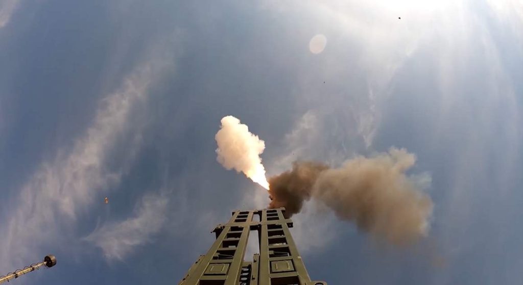    Скрин с видео Минобороны РФ. Газета "Земля"