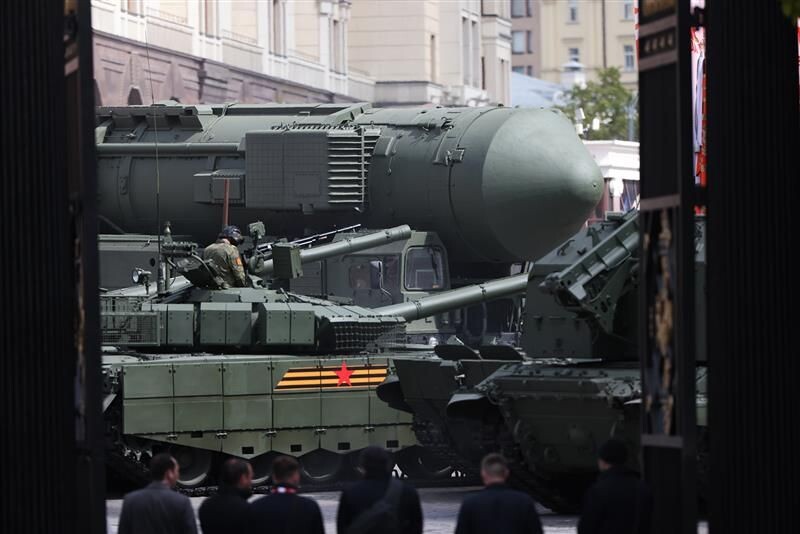 Российский стратегический ракетный комплекс «Ярс». Фото: Getty Images