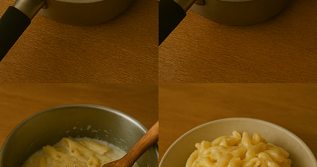 Макароны с сыром и сливочным соусом. Мой рецепт.