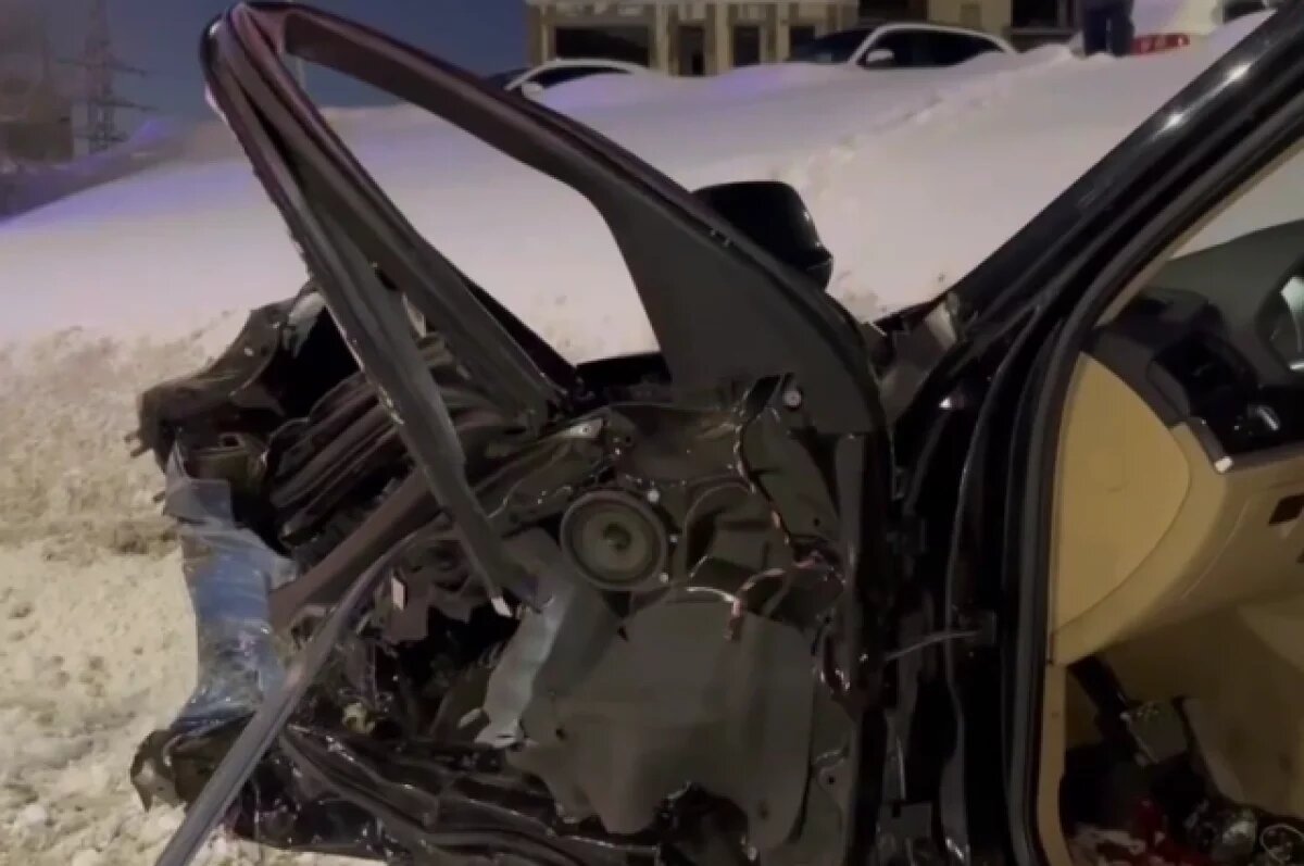    Водитель BMW погиб в тройном ДТП на проспекте Салавата Юлаева в Уфе