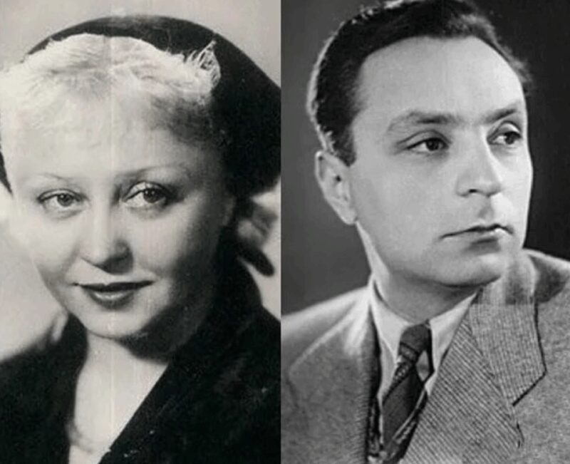    Янина Жеймо и Иосиф Хейфиц, её «принц», который не выдержал испытаний войной