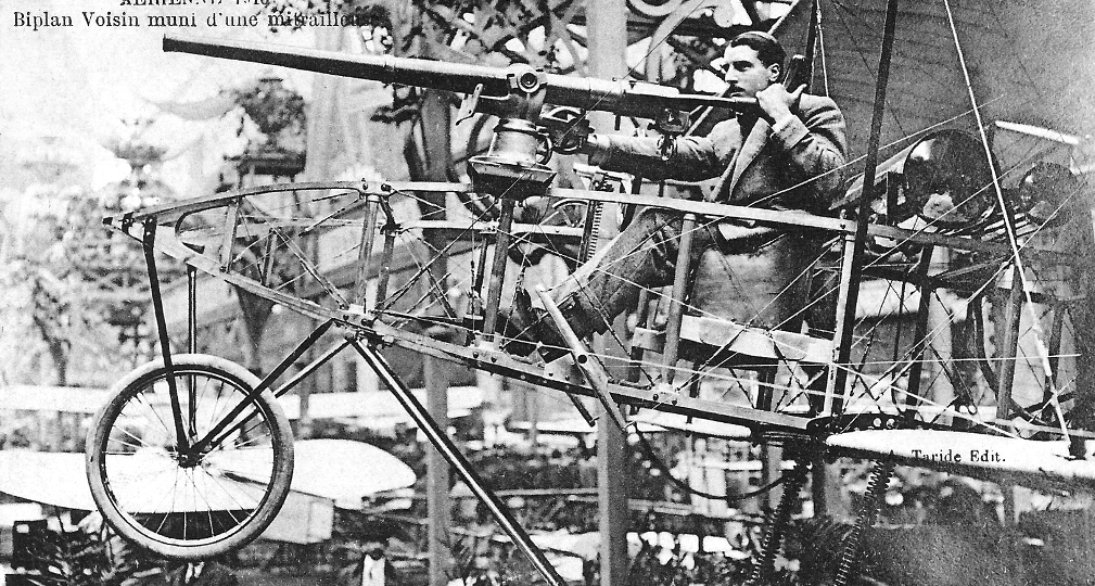 Все не как у людей: истоки французской авиационной артиллерии