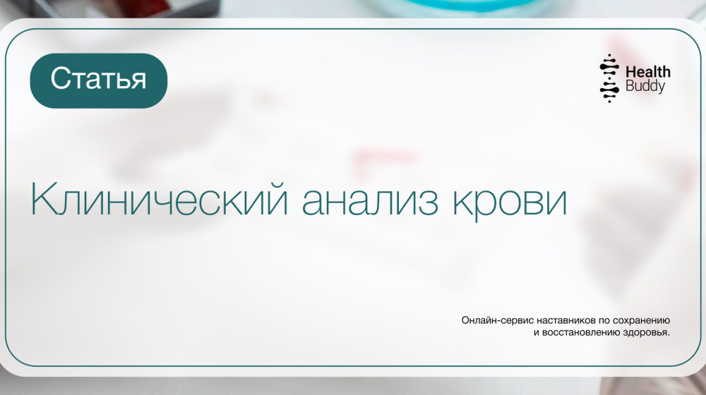   Что скрывают цифры в вашем анализе крови и как их читать как врач