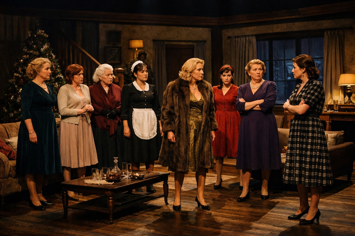 Афиша Восемь разгневанных женщин