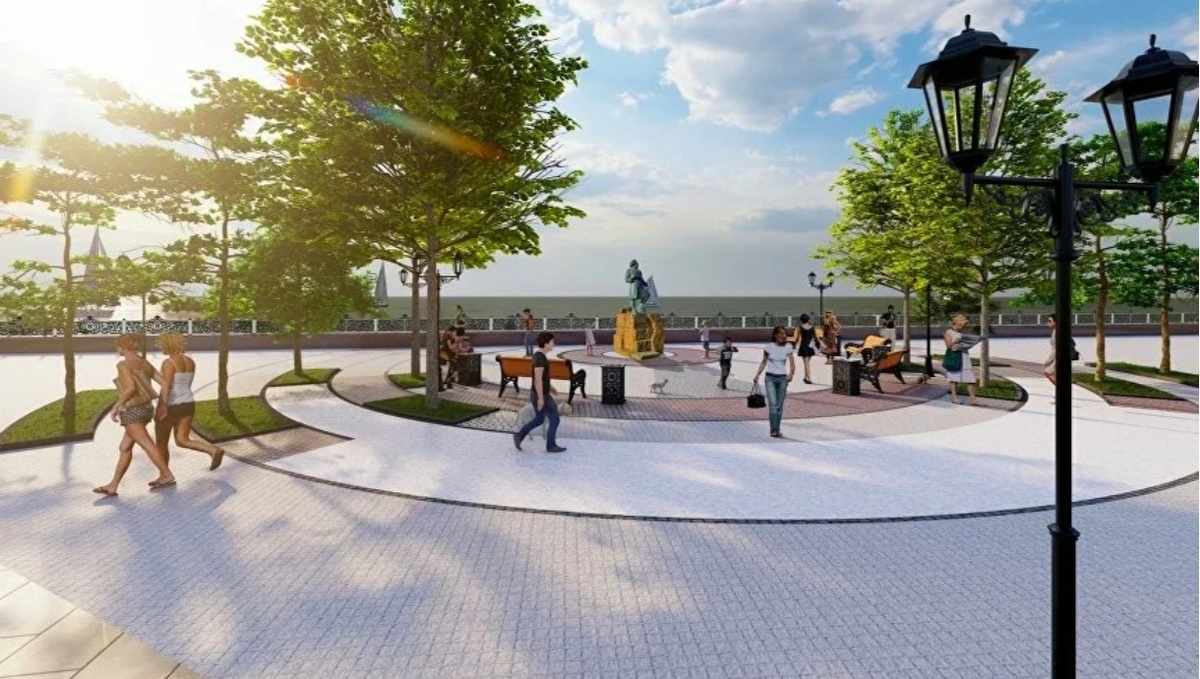 Таким планируется сделать один из участков набережной. Фото из свободного источника