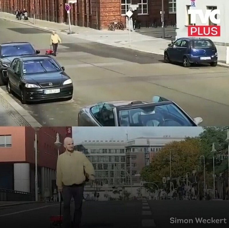    Художник создал пробки с помощью 99 смартфонов