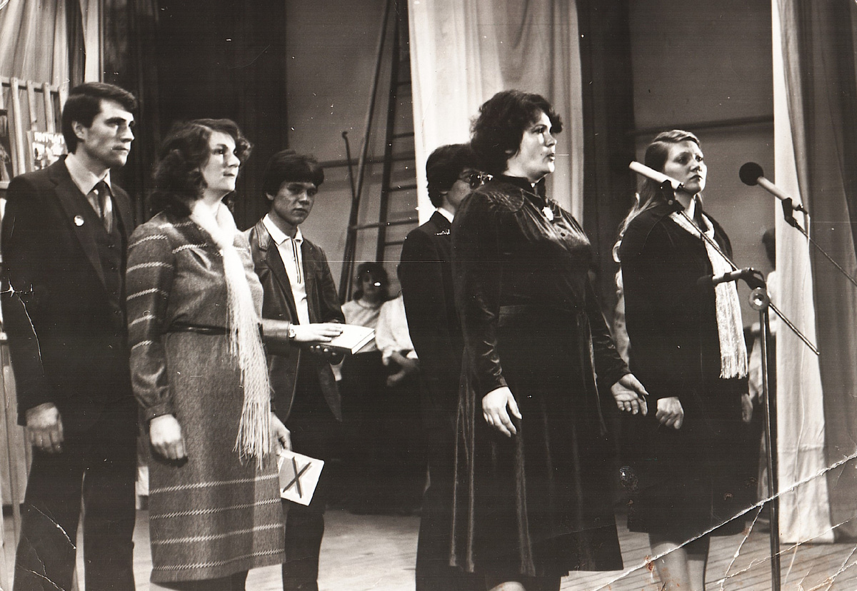 Татьяна на одном из своих первых мероприятий