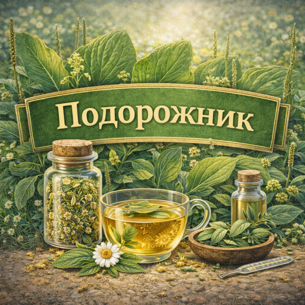 Подорожник— лекарственное растение, используемое в народной практике и фитотерапии.